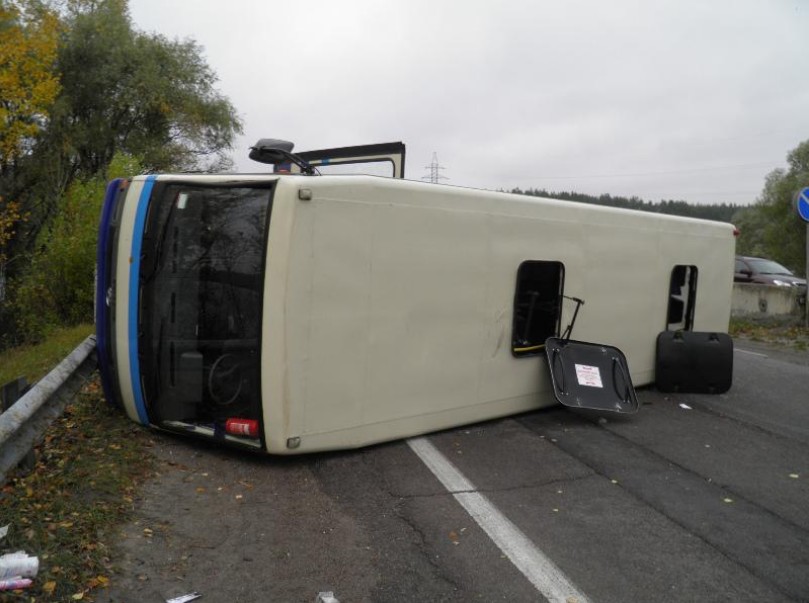 ДТП с участием пассажирского автобуса